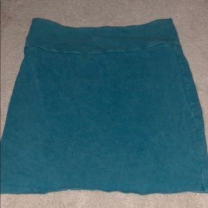 blue american eagle skirt